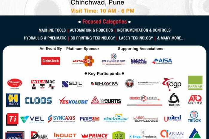 25 26 27 28 May 2023: Globe Tech Engineering Expo, Pune MH14