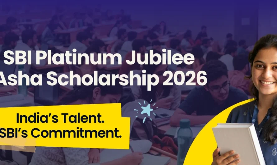 SBI ASHA SCHOLARSHIP LD September 04, 2026
